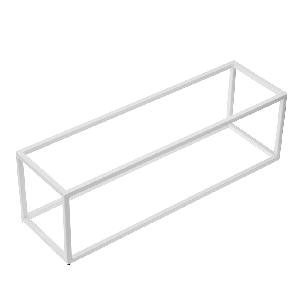 251-T0585Y-leone-stand-buffet-iron-white-gn-2-4-53-17-16 LEONE STAND BUFFET IRON GN 2/4 53X16.5X16 WHITE - Image 1