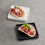 LEONE TRAY SQUARE MEL. 8X8X1.3 BLACK - Image 2