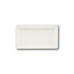 BREATH-WHITE PLATTER RECT. KIMI 29X17.5CM