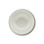 VORTEX-WHITE PLATE PASTA 26.5CM
