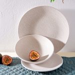 GAUFRE PLATE DEEP 19CM WHITE - Image 3