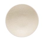 GAUFRE PLATE DEEP 19CM WHITE