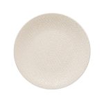 GAUFRE PLATE FLAT 20CM WHITE