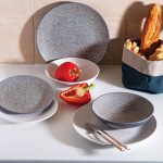 GAUFRE PLATE DEEP 19CM GREY - Image 5
