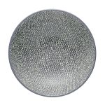 GAUFRE PLATE DEEP 19CM GREY