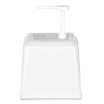 HENDI CONTAINER PP W/PUMP GN 1/6 2.5L WHITE - Image 3