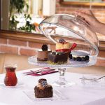 PATISSERIE CAKE PLATE FOOTED W/DOME 32.2X26.2CM - Image 4