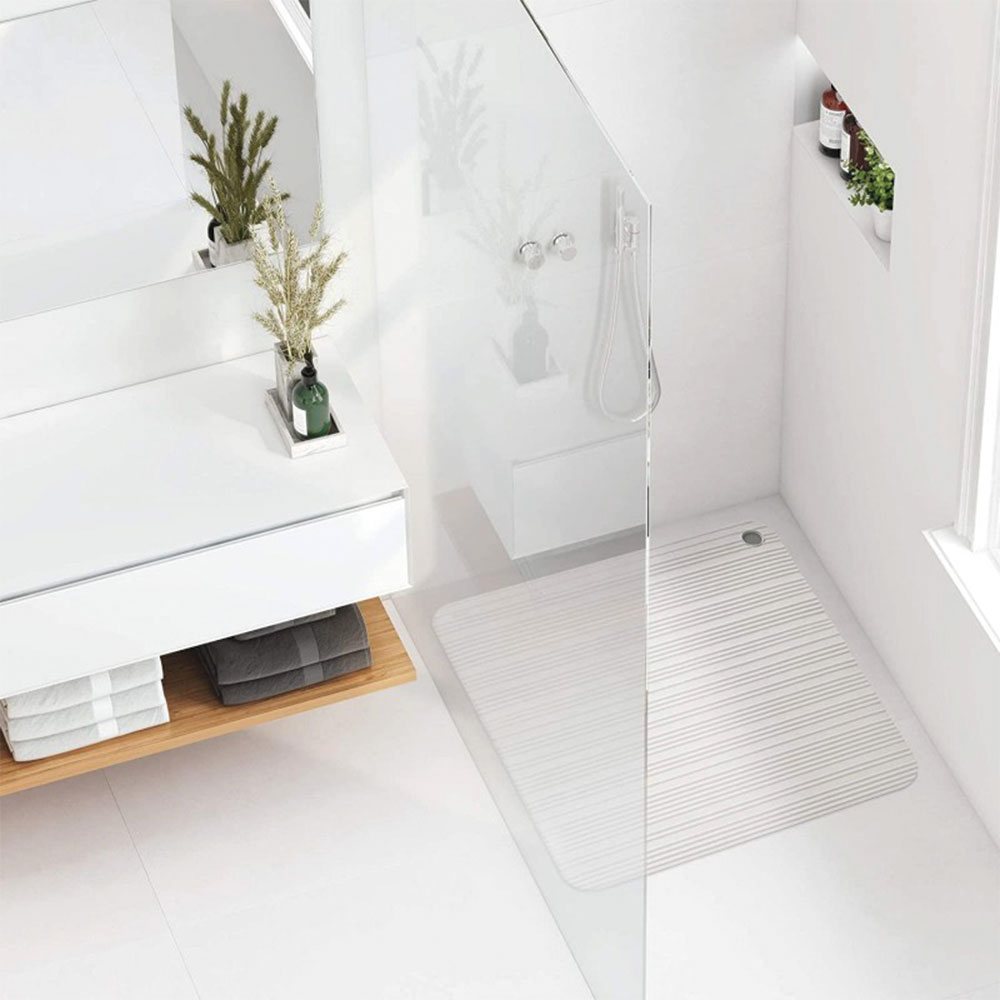 023-2341-rayen-shower-mat-50-50-white_03 RAYEN SHOWER MAT RUBBER 50X50 CM. WHITE - Image 3
