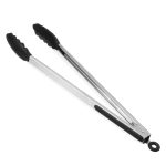 HENDI TONGS SILICONE SOFT GRIP W/LOCK 44.5CM