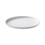 UNIVERSE WHITE PLATE FLAT 19CM
