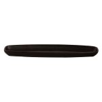UNIVERSE BLACK PLATTER RECT. 33X8X2.5