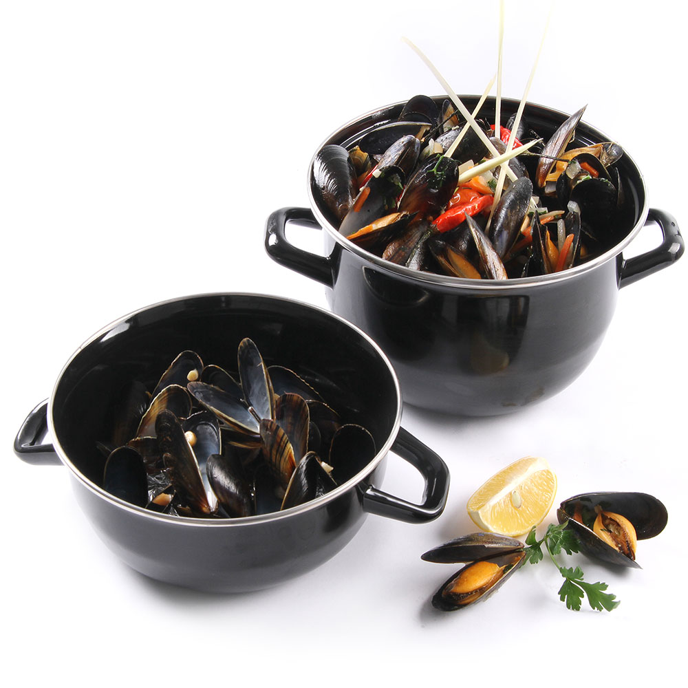 210-625002-hendi-mussels-casserole-3l-20-18cm HENDI MUSSELS CASSEROLE 20X18CM 2.5L - Image 1