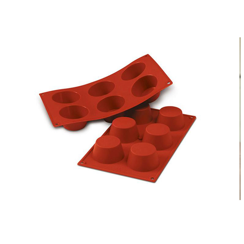 210-936743-siliconmart-baking-mould-muffins-silicon-6-x-10cl SILIKOMART MOULD BAKING MUFFINS SILICON 6X10CL - Image 1
