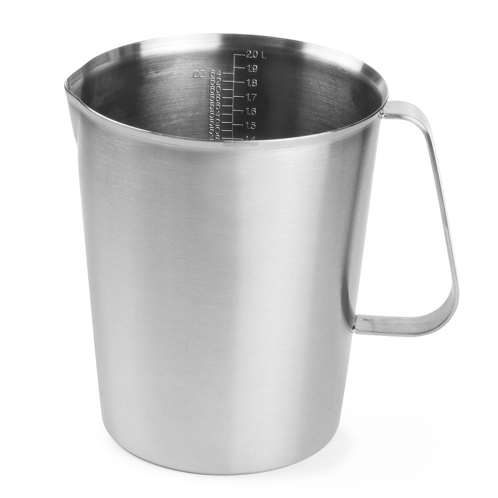 210-516300-hendi-stainless-steel-measuring-jug-2l HENDI MEASURING JUG INOX 2L - Image 1