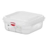 HENDI CONTAINER SEALED W/LID PP GN 1/6 10CM 1.7L