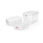 HENDI CONTAINER SEALED W/LID PP GN 1/4 10CM 2.8L - Image 2