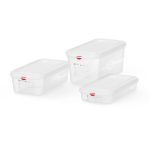 HENDI CONTAINER SEALED W/LID PP GN 1/3 15CM 6L - Image 2