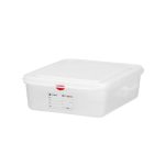 HENDI CONTAINER SEALED W/LID PP GN 1/2 10CM 6.5L
