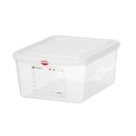 HENDI CONTAINER SEALED W/LID PP GN 1/2 15CM 10L