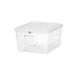 HENDI CONTAINER SEALED W/LID PP GN 2/3 20CM 19L