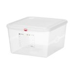 HENDI CONTAINER SEALED W/LID PP GN 2/3 20CM 19L