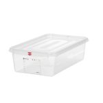 HENDI CONTAINER SEALED W/LID PP GN 1/1 15CM 21L