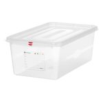 HENDI CONTAINER SEALED W/LID PP GN 1/1 20CM 28L