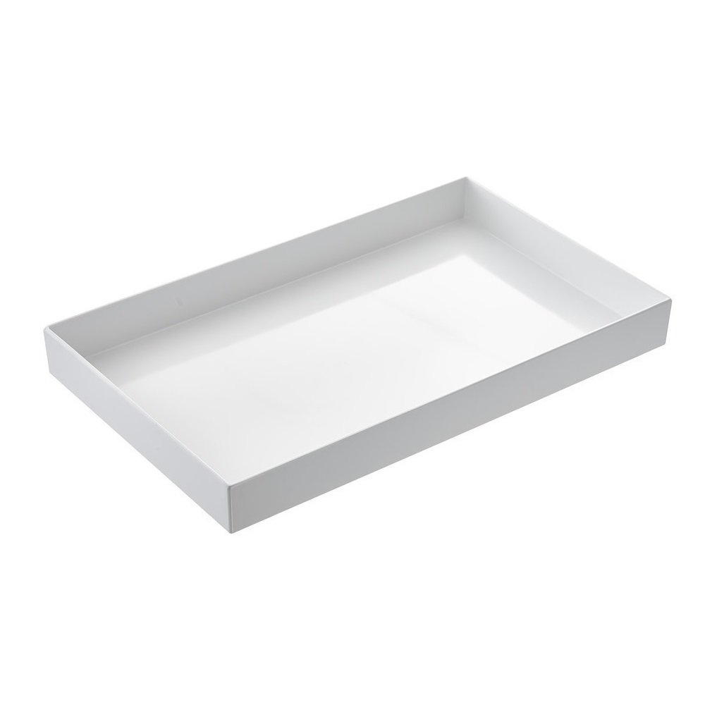 251-T8457-venezia-tray-melamine-gn-1-1-6cm VENEZIA TRAY MEL. GN 1/1 53X32.5X6 WHITE - Image 1