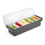 HENDI BAR SET ORGANIZER 6 CONTAINERS