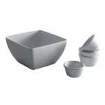 HENDI BOWL SQUARE MEL. 19X19X10CM - Image 3