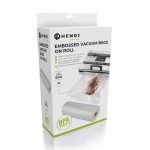 HENDI VACUUM BAGS ROLL 75μm SOUS VIDE EMBOSSED 28X600CM X2 - Image 2